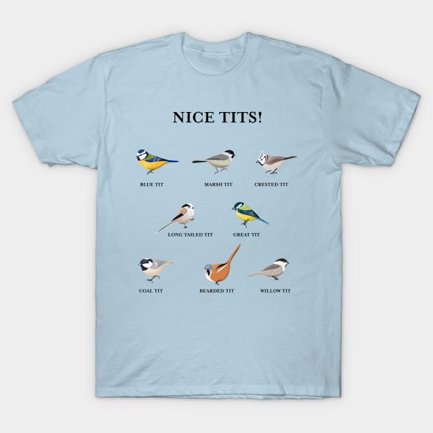 tits bird shirt